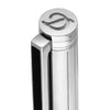 S T Dupont Classique Ballpoint Pen - Brushed Palladium - Pen Boutique Ltd
