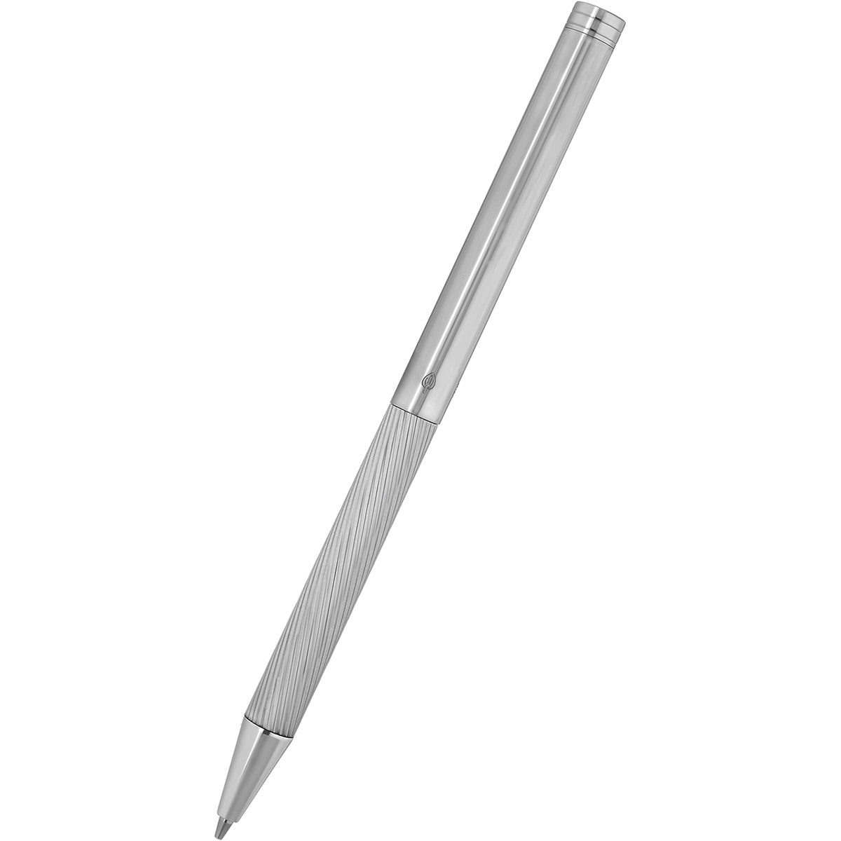 S T Dupont Classique Ballpoint Pen - Diagonal Goldsmith - Pen Boutique Ltd