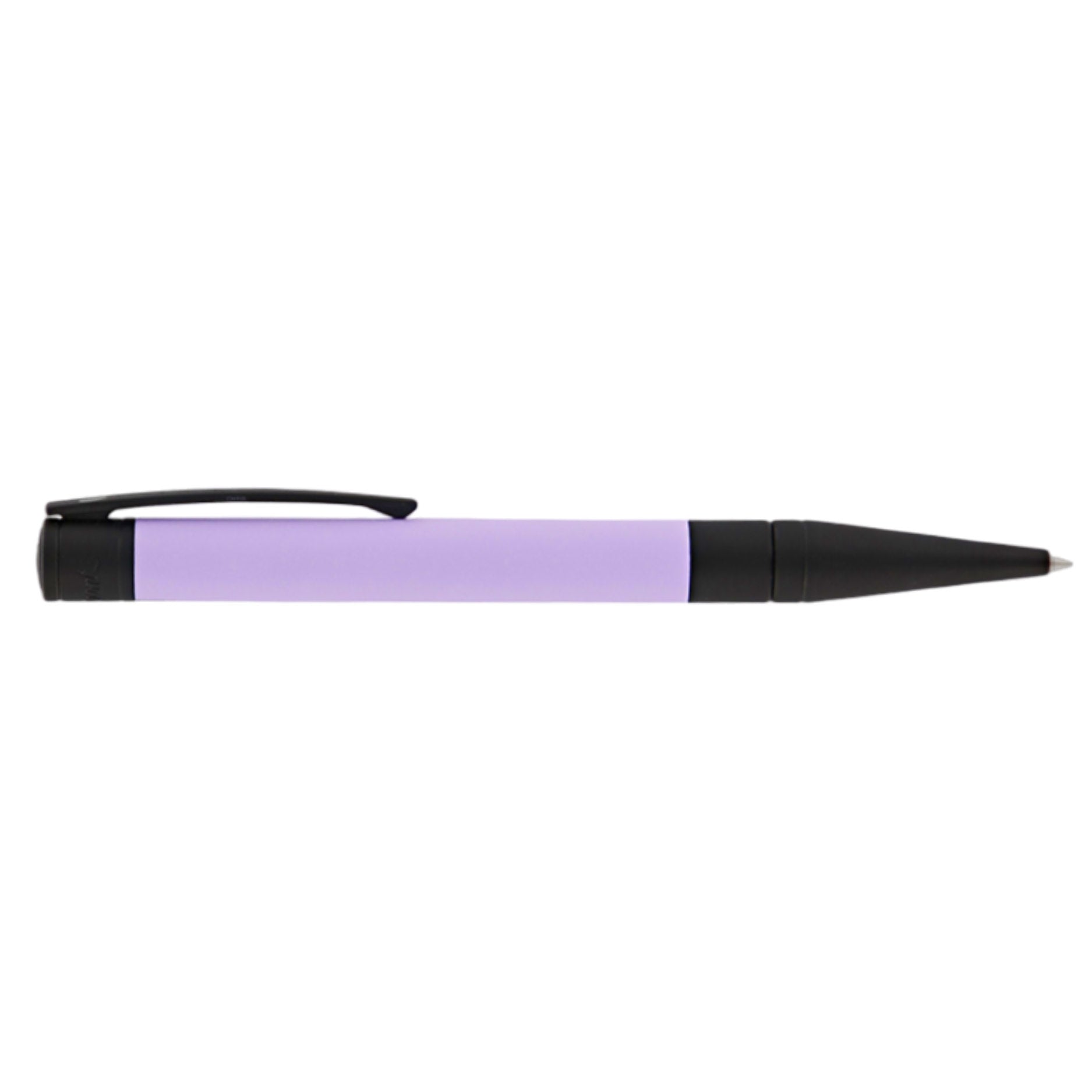 S T Dupont D - Initial Ballpoint Pen - Velvet - Lilac/Matte Black - Pen Boutique Ltd