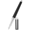 S T Dupont Eternity XL Fountain Pen - Black - Lacquer - 14K Nib - Pen Boutique Ltd