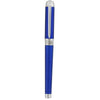 S T Dupont Eternity XL Fountain Pen - Blue Guilloche - 14K Nib - Pen Boutique Ltd