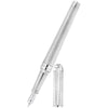 S T Dupont Eternity XL Fountain Pen - Diamondhead Palladium - 14K Nib - Pen Boutique Ltd