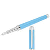S T Dupont Eternity XL Fountain Pen - Turquoise - Lacquer - 14K Nib - Pen Boutique Ltd