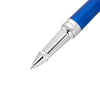 S T Dupont Eternity XL Rollerball Pen - Blue - Guilloche - Pen Boutique Ltd