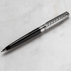 S T Dupont Line D Eternity Fire X Ballpoint Pen - Duo Black - Palladium Trim - Pen Boutique Ltd