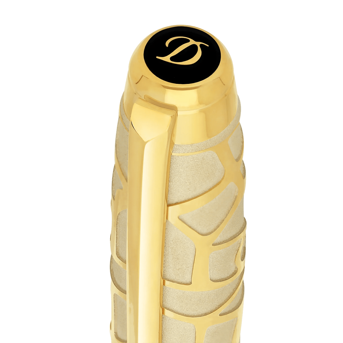S T Dupont Line D Eternity Fountain Pen - Limited Edition - Orlinski Gold (Large) - Pen Boutique Ltd