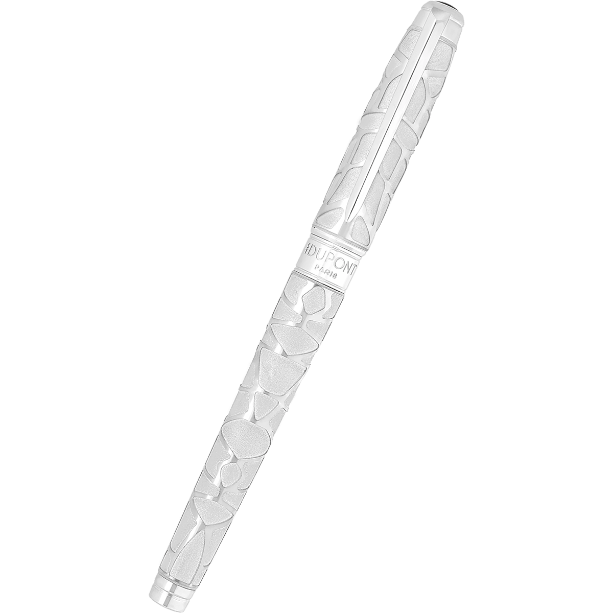 S T Dupont Line D Eternity Fountain Pen - Limited Edition - Orlinski Silver - Palladium Trim (Large) - Pen Boutique Ltd