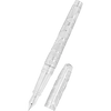 S T Dupont Line D Eternity Fountain Pen - Limited Edition - Orlinski Silver - Palladium Trim (Large) - Pen Boutique Ltd