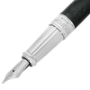 S T Dupont Line D Eternity Fountain Pen - Limited Edition - Popote Black - Palladium Trim - Pen Boutique Ltd