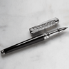 S T Dupont Line D Eternity Fire X Rollerball Pen - Duo Black - Palladium Trim - Pen Boutique Ltd