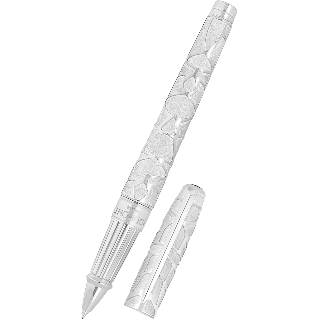 S T Dupont Line D Eternity Rollerball Pen - Limited Edition - Orlinski Silver - Palladium Trim (Large) - Pen Boutique Ltd