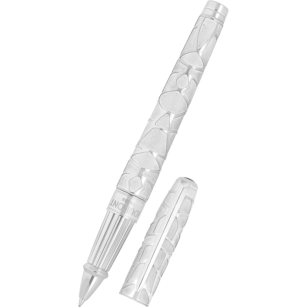 S T Dupont Line D Eternity Rollerball Pen - Limited Edition - Orlinski Silver - Palladium Trim (Large) - Pen Boutique Ltd