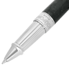 S T Dupont Line D Eternity Rollerball Pen - Popote Black - Palladium Trim (Medium) - Pen Boutique Ltd