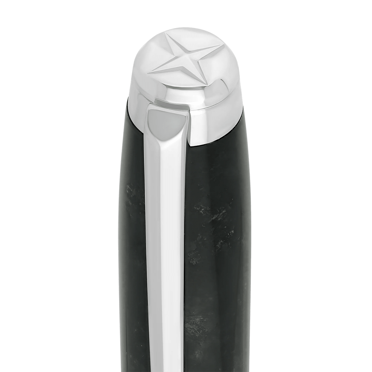 S T Dupont Line D Eternity Rollerball Pen - Popote Black - Palladium Trim (Medium) - Pen Boutique Ltd