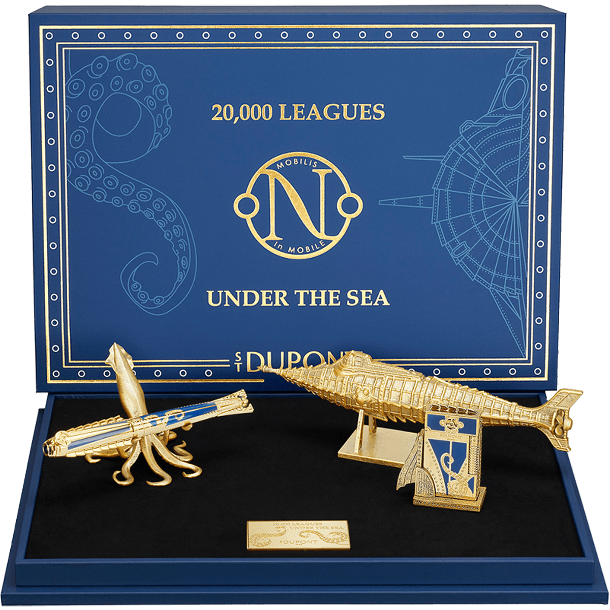 S T Dupont Line D Eternity XL Collector Set - 20K Under the Sea (Limited Edition) - Pen Boutique Ltd