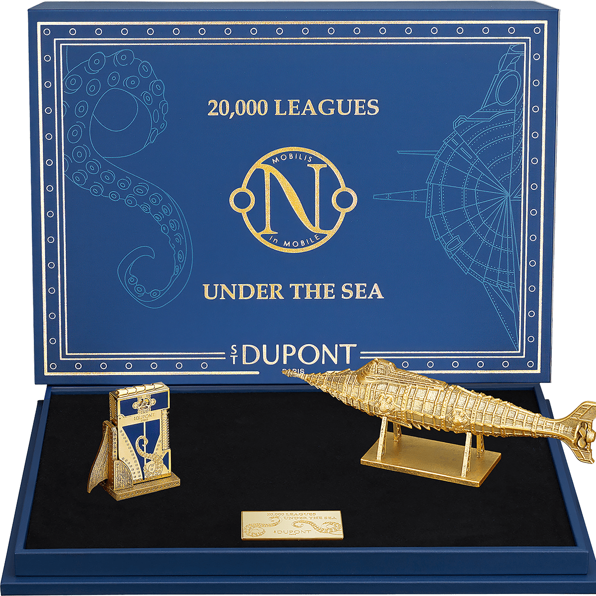 S T Dupont Line D Eternity XL Writing Kit - 20K Under the Sea (Limited Edition) - Pen Boutique Ltd