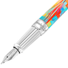 S T Dupont Line D Fountain Pen - Eternity Graff'ty (Large) - Pen Boutique Ltd