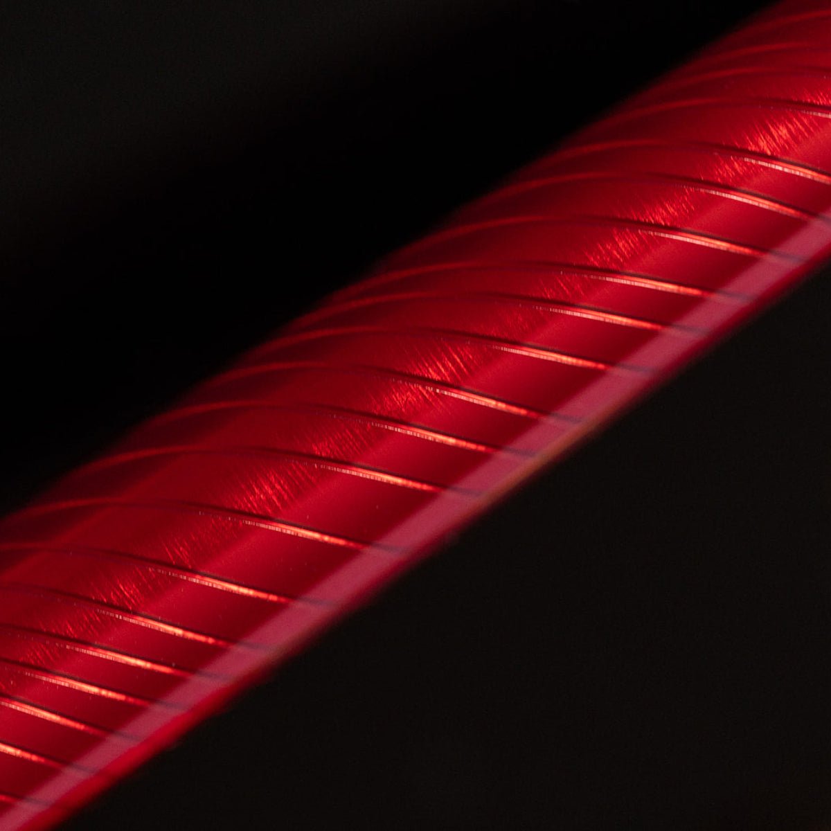S T Dupont Line D Fountain Pen - Eternity - Mane Guilloche Red - Gold Trim (Large) - Pen Boutique Ltd