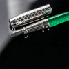 S T Dupont Line D Fountain Pen - Wild Eternity - Green Snake Skin (Large) - Pen Boutique Ltd