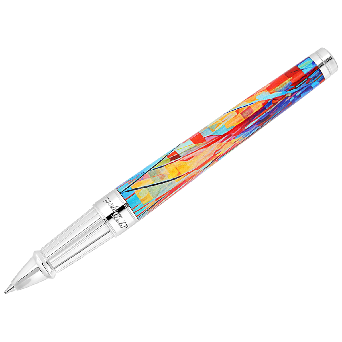 S T Dupont Line D Rollerball Pen - Eternity Graff'ty (Large) - Pen Boutique Ltd