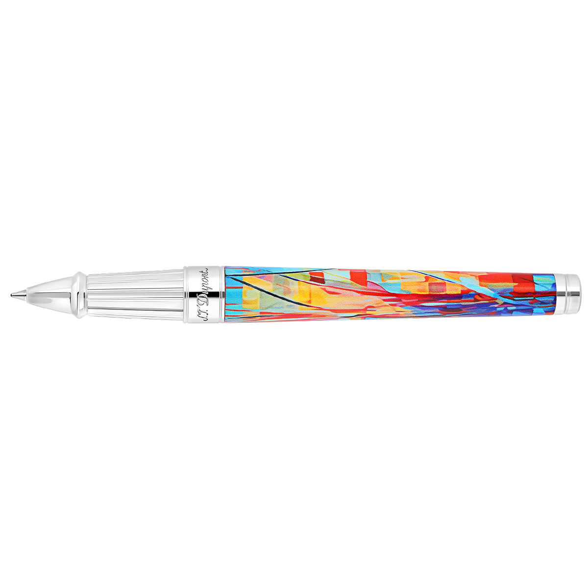 S T Dupont Line D Rollerball Pen - Eternity Graff'ty (Large) - Pen Boutique Ltd