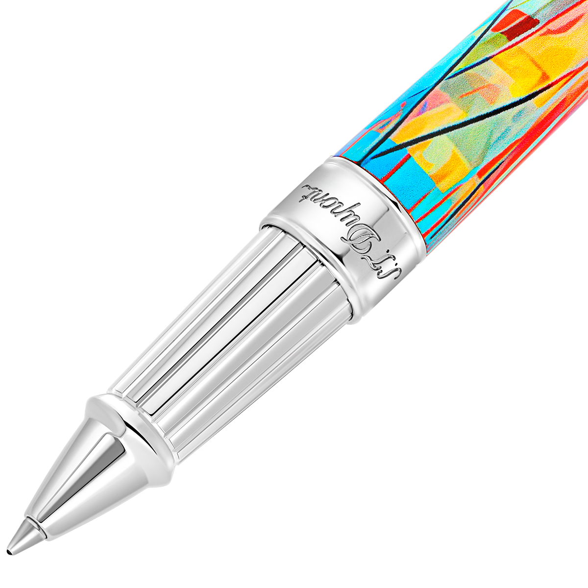 S T Dupont Line D Rollerball Pen - Eternity Graff'ty (Large) - Pen Boutique Ltd
