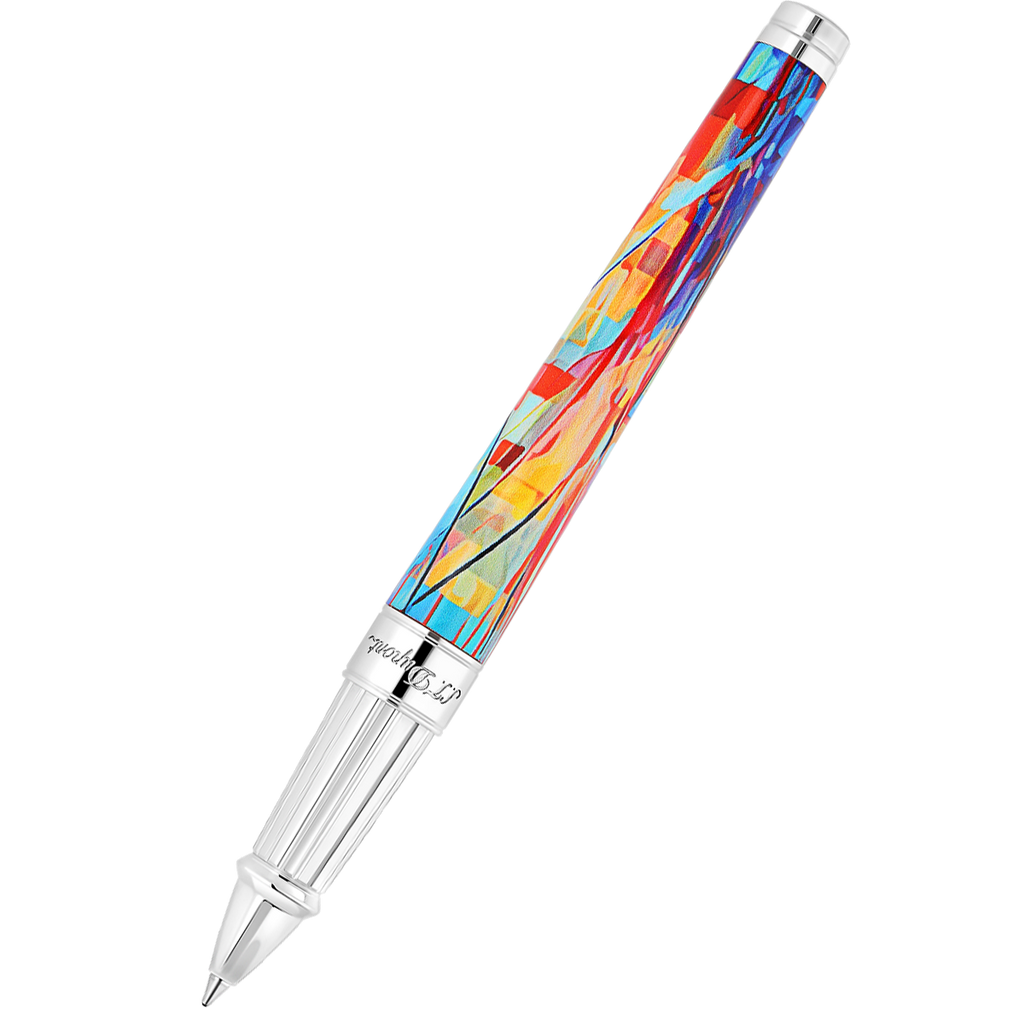 S T Dupont Line D Rollerball Pen - Eternity Graff'ty (Large) - Pen Boutique Ltd