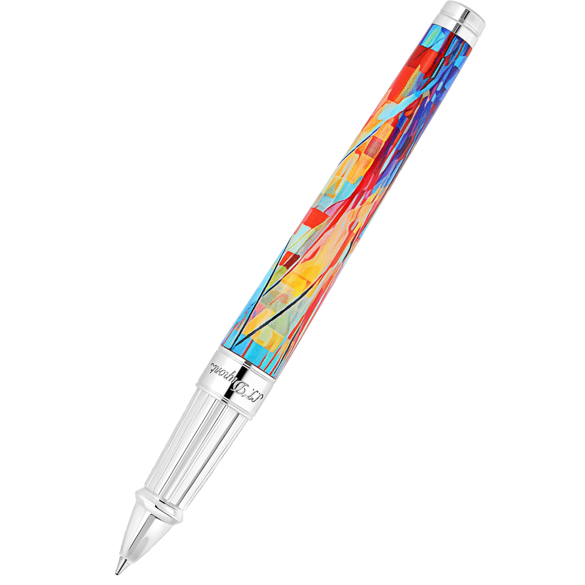 S T Dupont Line D Rollerball Pen - Eternity Graff'ty (Large) - Pen Boutique Ltd