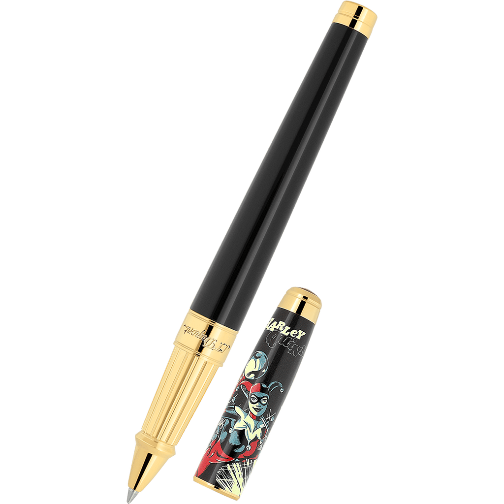 S T Dupont Line D Rollerball Pen - Eternity Harley Quinn (Large) - Pen Boutique Ltd
