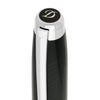 S T Dupont Line D Rollerball Pen - Eternity - Mane Guilloche Black - Palladium Trim (Large) - Pen Boutique Ltd