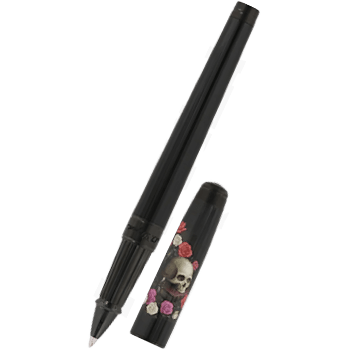 S T Dupont Line D Rollerball Pen - Eternity - Memento Mori (Large) - Pen Boutique Ltd