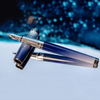 On Sale: S.T. Dupont Line D Fountain Pen - Gradient - La Mer - Large - Pen Boutique Ltd