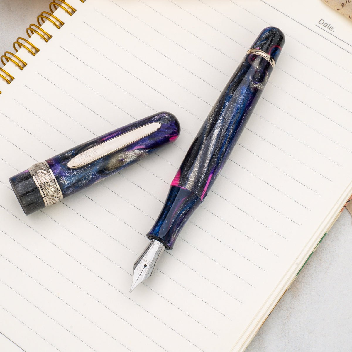 Stipula Etruria Fountain Pen - Chesapeake Sunset (Limited Edition 88) - Pen Boutique Ltd
