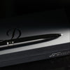 S T Dupont Line D Ballpoint Pen - Eternity Silky Black (Large) - Pen Boutique Ltd