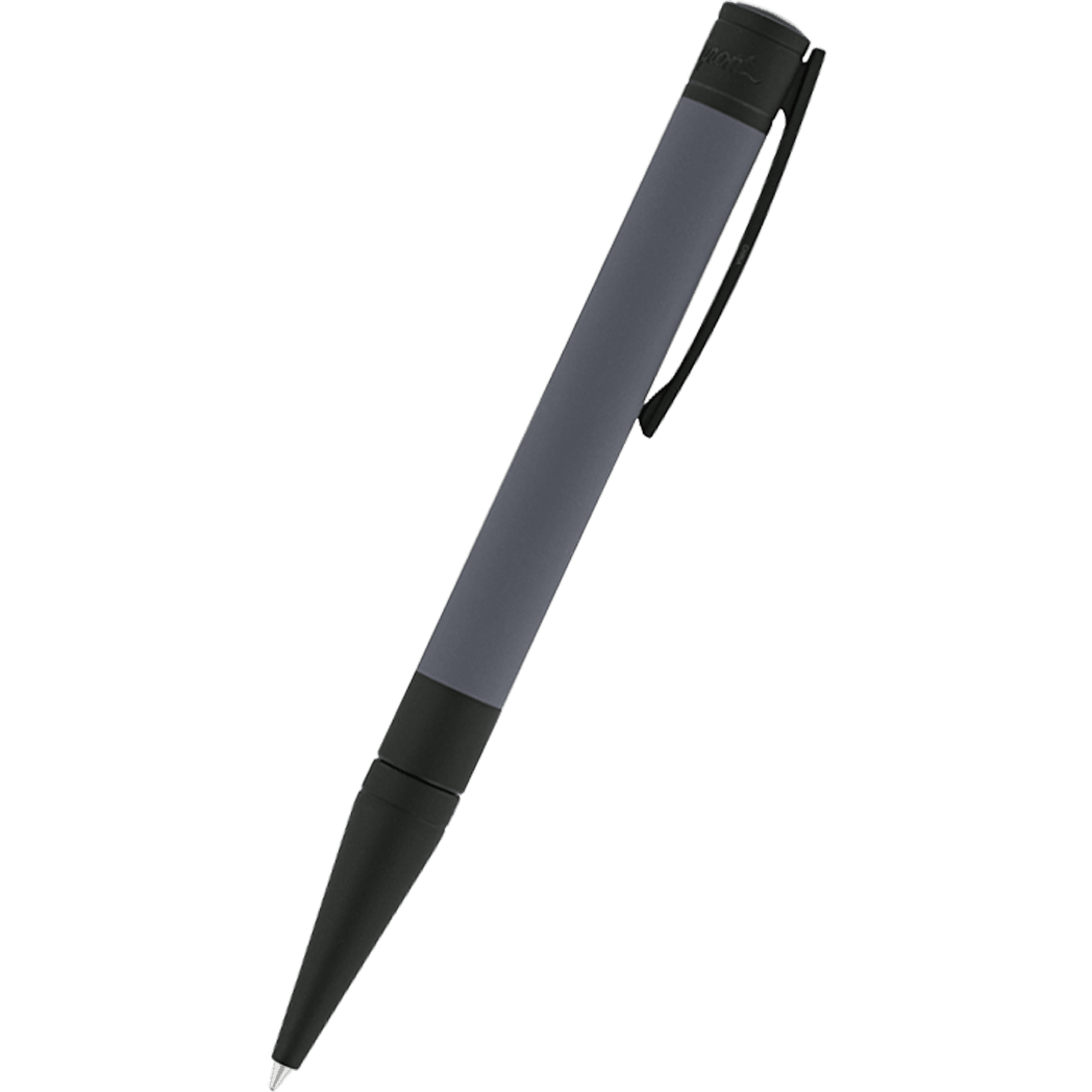 S T Dupont D - Initial Ballpoint Pen - Velvet - Graphite/Matte Black - Pen Boutique Ltd