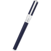 S T Dupont D - Initial Rollerball Pen - Blue - Chrome Trim - Pen Boutique Ltd