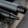 S T Dupont D - Initial Rollerball Pen - Velvet - Graphite/Matte Black - Pen Boutique Ltd