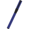 S T Dupont D - Initial Rollerball Pen - Velvet - Ocean Blue/Matte Black - Pen Boutique Ltd