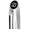 ST Dupont Defi Millennium Rollerball Pen - Black - Shiny Silver Trim - Pen Boutique Ltd