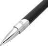 ST Dupont Defi Millennium Rollerball Pen - Black - Shiny Silver Trim - Pen Boutique Ltd