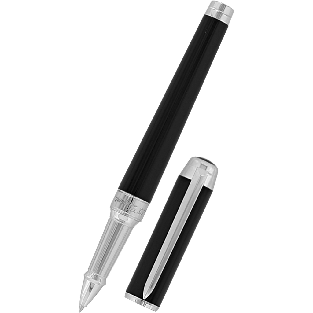 S T Dupont Eternity XL Rollerball Pen - Black - Lacquer - Pen Boutique Ltd