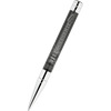 S T Dupont Fender Initial Ballpoint Pen - Black - Chrome Trim - Pen Boutique Ltd