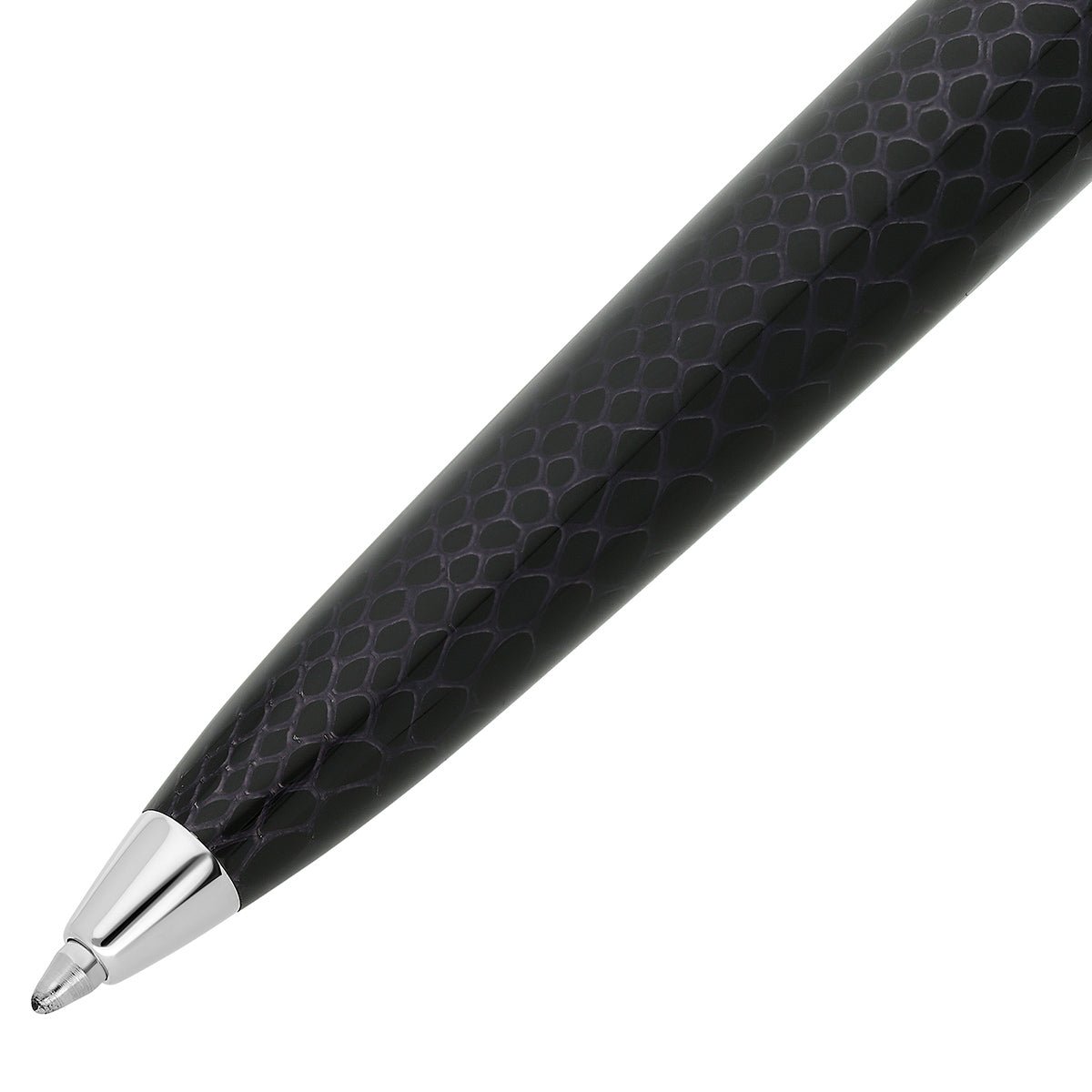 S T Dupont Line D Ballpoint Pen - Wild Eternity - Black Snake Skin (Large) - Pen Boutique Ltd