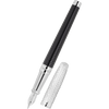 S T Dupont Line D Fountain Pen - Wild Eternity - Black Snake Skin (Large) - Pen Boutique Ltd