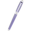 S T Dupont Line D Rollerball Pen - Velvet Firehead Guilloche - Lilac - Pen Boutique Ltd