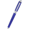 S T Dupont Line D Rollerball Pen - Velvet Firehead Guilloche - Ocean Blue - Pen Boutique Ltd