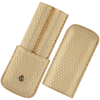 S T Dupont Rigid Two Pen Case - Golden Mess - Pen Boutique Ltd