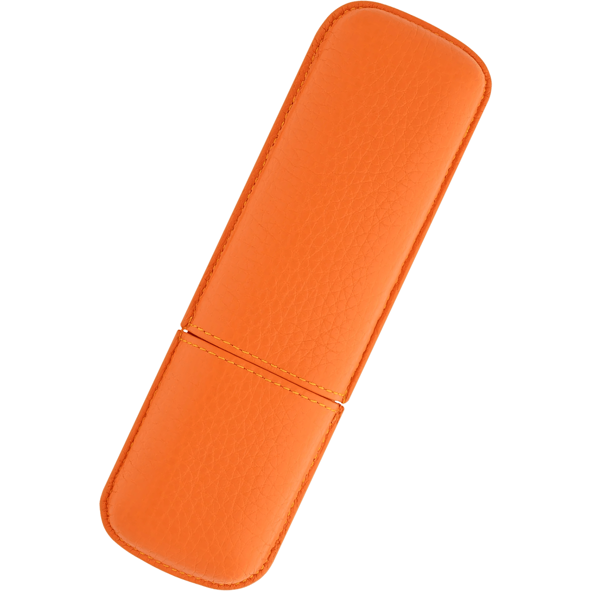 S T Dupont Rigid Two Pen Case - Orange - Pen Boutique Ltd