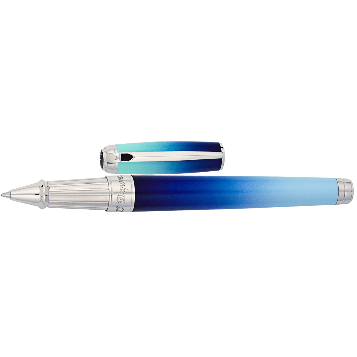 On Sale: S.T. Dupont Line D Rollerball Pen - Gradient - La Mer - Large - Pen Boutique Ltd