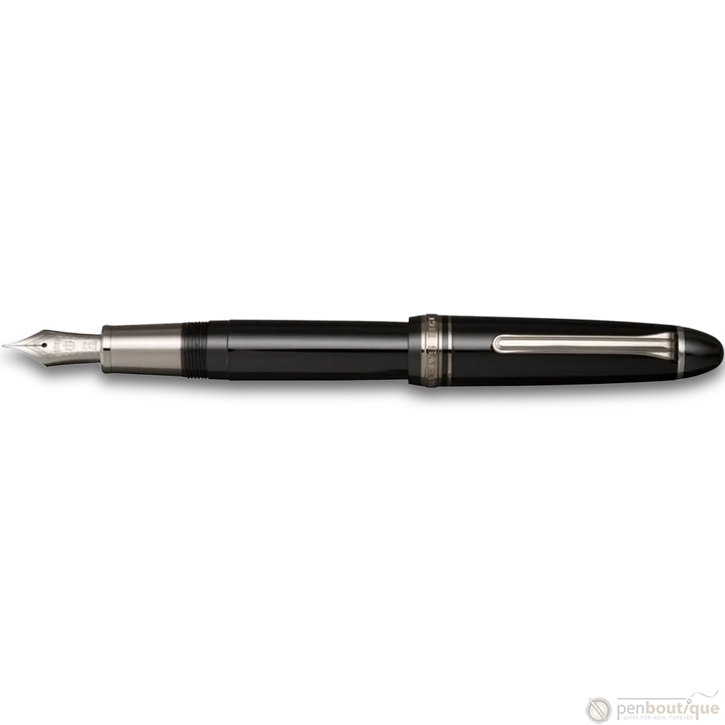 Sailor 1911 Black Luster Fountain Pen-Pen Boutique Ltd